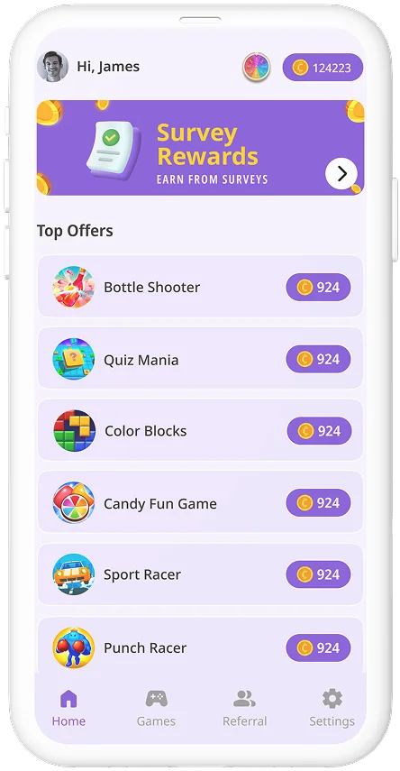 CashBucks App on Phone